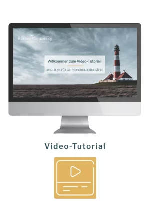 Ein 40-minütiges Video-Tutorial Resilienz für Grundschullehrkräfte mit Handout as PDF.